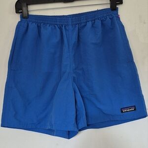 Patagonia Men's Bright Blue Athletic Shorts